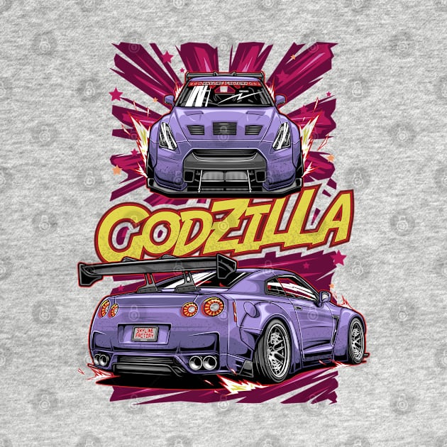 Nissan GTR GodZilla by racingfactory